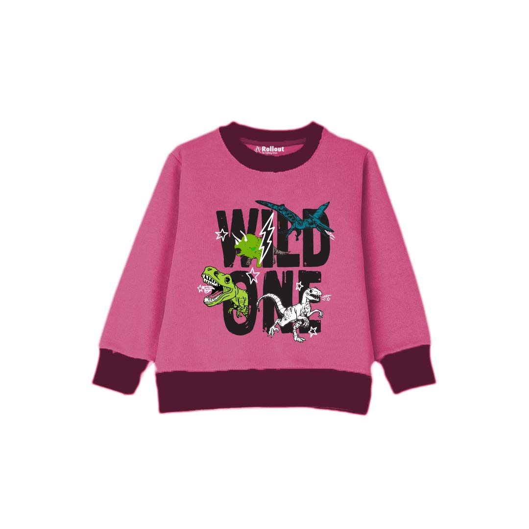 ROLL OUT T PINK WILDONE SWEATSHIRT