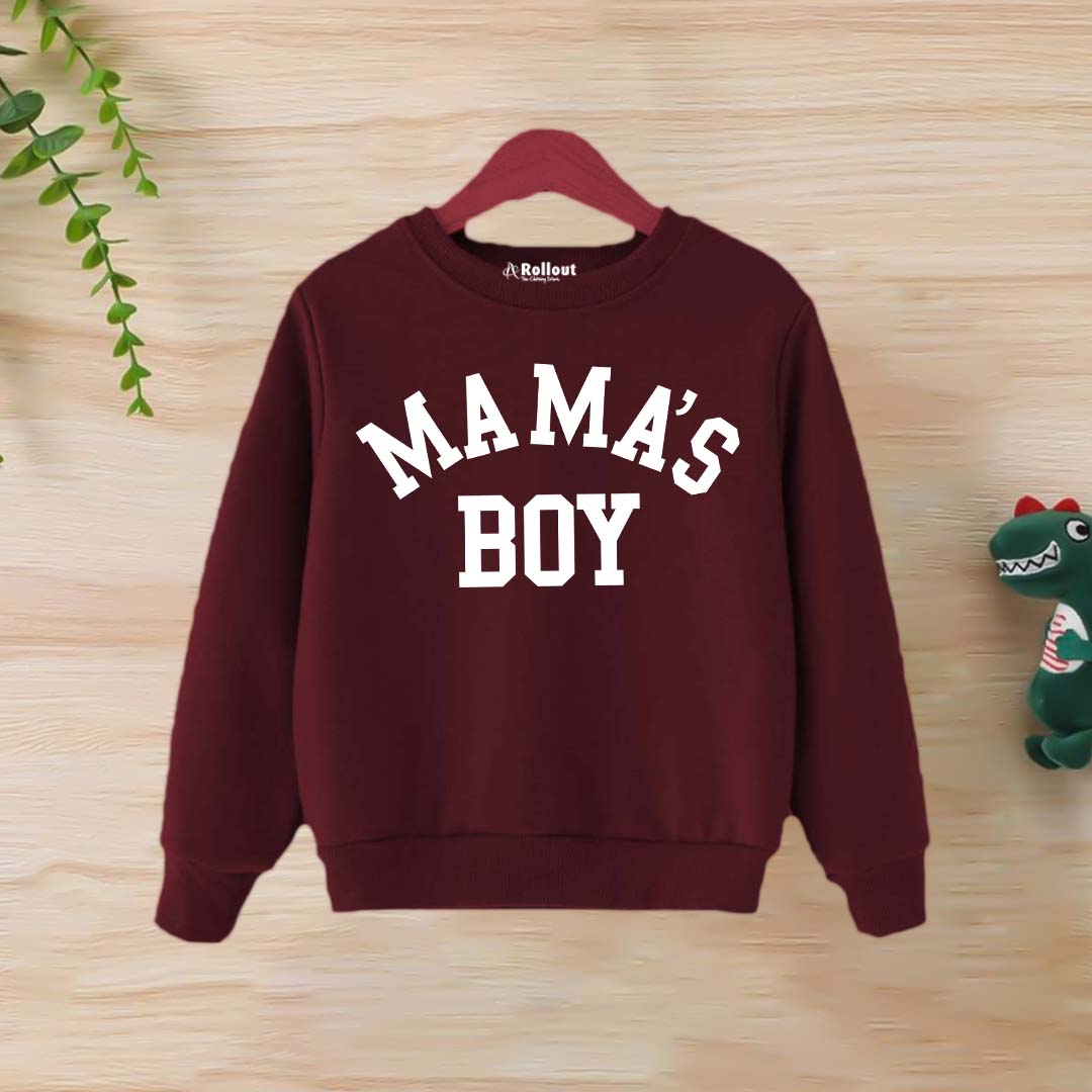 ROLLOUT Merone Mama,s Boy sweatshirt